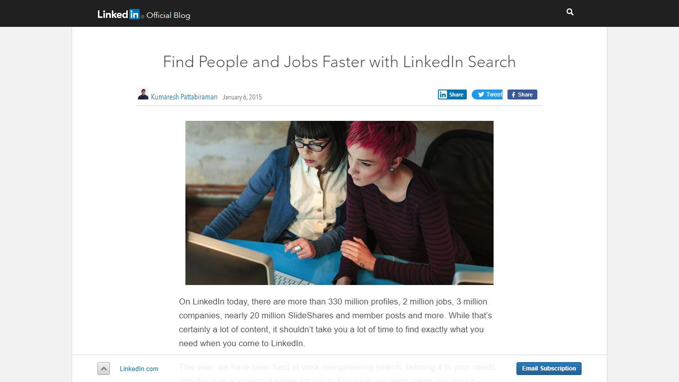 Find People and Jobs Faster with LinkedIn Search ...